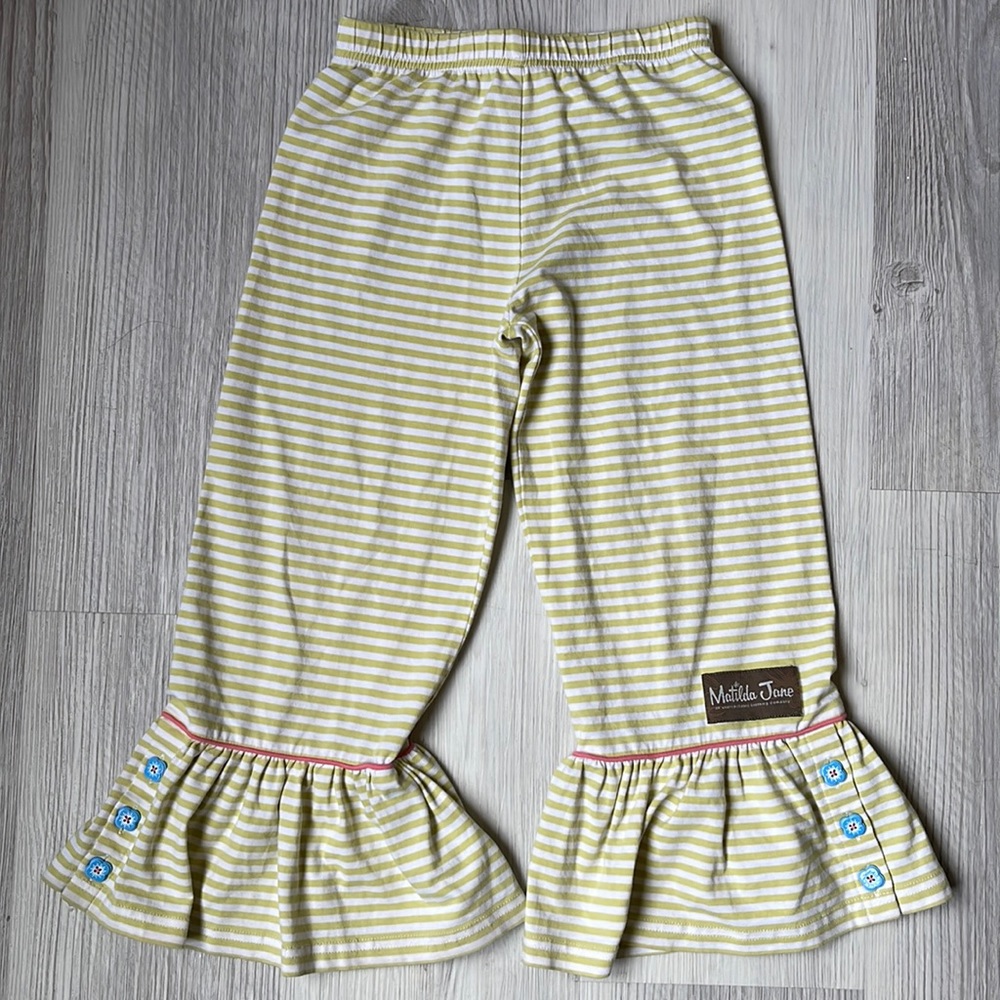 Size 6 Matilda Jane Ruffle Pants